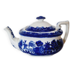 Petite thire ou pot  lait en porcelaine avec le clbre motif blue willow ou weeping