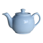 Petite thire vintage en faence bleu cielt