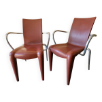 Philippe starck série de 2 fauteuils modèle louis 20 éditions vitra 1994 Philippe starck série de 2 fauteuils modèle louis 20 éditions vitra 1994