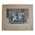 Photo ancienne de classe cole lyce de jeunes filles moulin 1920