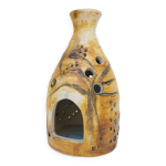 Photophore en grs poterie colombe vallauris