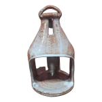 Photophore en grs vintage  suspendre ou  poser
