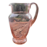 Pichet art dco rose