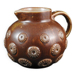 Pichet broc en cramique allemande de r. merkelbach grenzhausen par carl mehlem