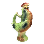 Pichet carafe coq en barbotine france