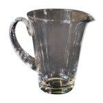Pichet carafe a orangeade em verre souffl