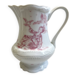 Pichet cruchon pot broc à crème lait porcelaine cherbourg style louis xv Pichet cruchon pot broc à crème lait porcelaine cherbourg style louis xv