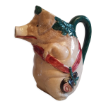 Pichet en fa�ence d'orchies repr�sentant un petit cochon