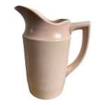 Pichet fa�ence rose st amand