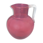 Pichet pot à eau en verre soufflé Pichet pot à eau en verre soufflé