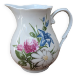 Pichet pot � lait motif fleur kahla