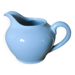 Pichet pot a lait vintage sarreguemines france bleu pastel