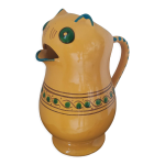 Pichet provencal en ceramique forme de chat