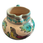 Pichet sign� d�cor oiseau