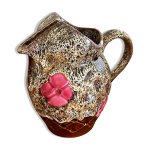 Pichet vallauris d�cor de roses