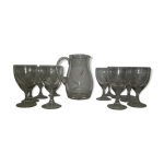 Pichet et ses verres à eau Pichet et ses verres à eau