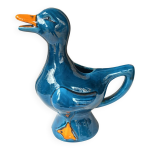Pichet zoomorphe canard pot laval