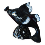 Pichet zoomorphe poisson, pichet en cramique poisson poterie vintage
