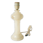 Pied de lampe en albtre 1970