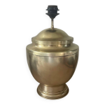 Pied de lampe balustre en laiton vintage Pied de lampe balustre en laiton vintage