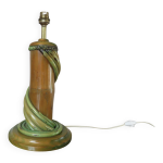 Pied de lampe en bambou années 60 70 Pied de lampe en bambou années 60 70