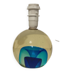 Pied de lampe boule murano vintage Pied de lampe boule murano vintage