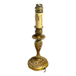 Pied de lampe en bronze