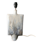 Pied de lampe en cramique