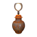 Pied de lampe en cramique