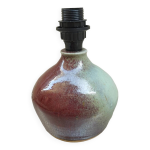 Pied de lampe en cramique, annes 80