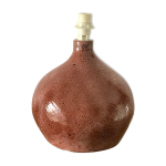 Pied de lampe cramique vintage