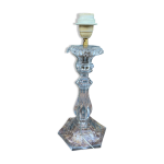 Pied de lampe en cristal