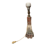 Pied de lampe en cristal
