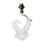 Pied de lampe en cristal Pied de lampe en cristal
