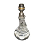 Pied de lampe en cristal de baccarat