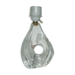 Pied de lampe en cristal daum annes 60
