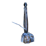 Pied de lampe cristal daum france annes 50