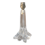 Pied de lampe cristal de lorraine Pied de lampe cristal de lorraine