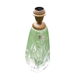 Pied de lampe grand modèle cristal véritable taillé main années 1960 Pied de lampe grand modèle cristal véritable taillé main années 1960