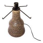 Pied de lampe en gr�s accolay