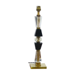 Pied de lampe hollywood regency en cristal vintage Pied de lampe hollywood regency en cristal vintage