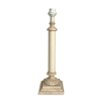 Pied de lampe en pierre le dauphin vintage 55cm