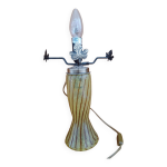Pied de lampe sila en verre souffl.