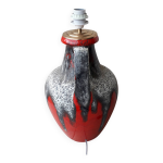 Pied de lampe de sol en c�ramique