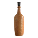 Pied de lampe de table vintage en grs verniss