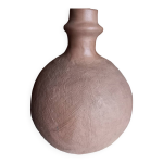 Pied de lampe en terre cuite