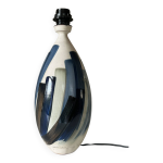Pied de lampe terre cuite cramique vintage annes 80 90