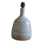 Pied de lampe terre cuite grs moderniste france 1970