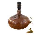 Pied de lampe terre �maill�e