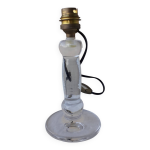 Pied de lampe verre ou cristal Pied de lampe verre ou cristal